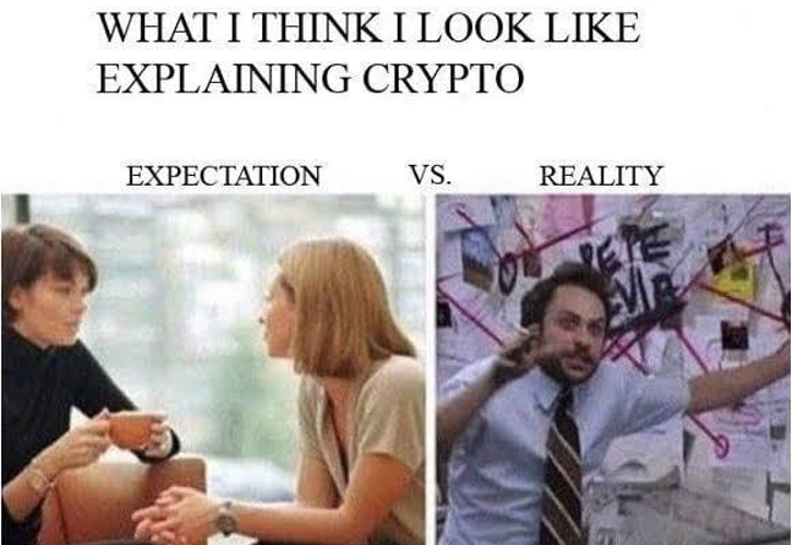 crypto expectations meme cars