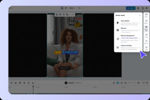 Refine your video with AI tools